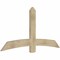 Ekena Millwork Bellingham Rough Sawn Timber Gable Bracket, Douglas Fir, 72"W x 36"H x 2"D x 6"F, 12/12 Pitch GBW072X36X0206BEL00RDF - alternate 3